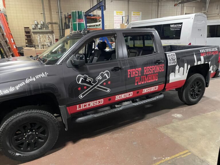 first respnse car wrap